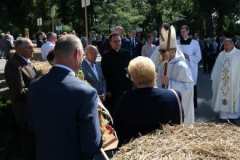 Delegacja Parafialna na Dożynkach Diecezjalnych w Skalmierzycach